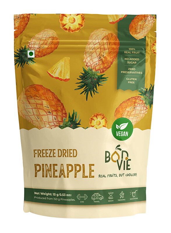 

Bonvie Freeze Dried Pineapple, 20g