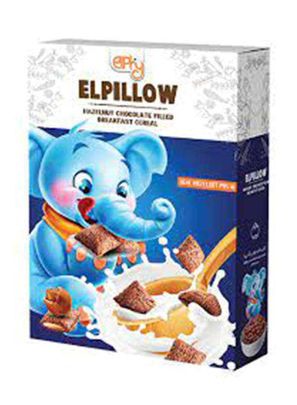 Elphy Elpillow Hazelnut Chocolate Filled Breakfast Cereal, 300g