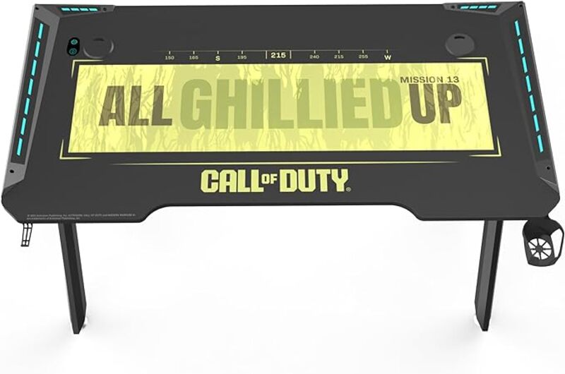 COD-HAWKSBILL-01 Call Of Duty COD x GAMEON Hawksbill Series RGB Flowing Light Gaming Desk