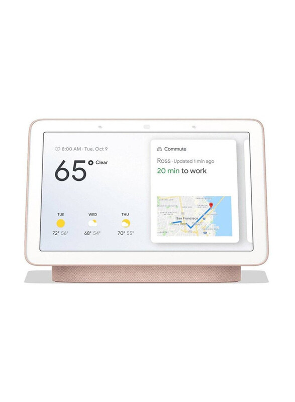

Google Nest Home Hub Smart Home Controller Assistant, Pink