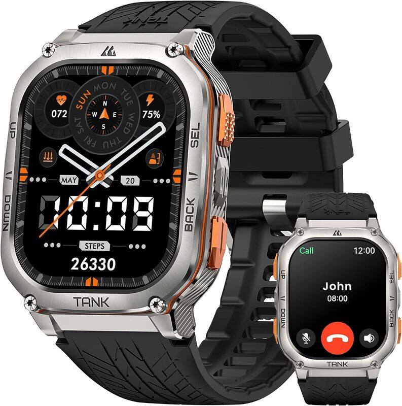 

KOSPET Tank M3 Ultra Smart Watch for Men BLACK