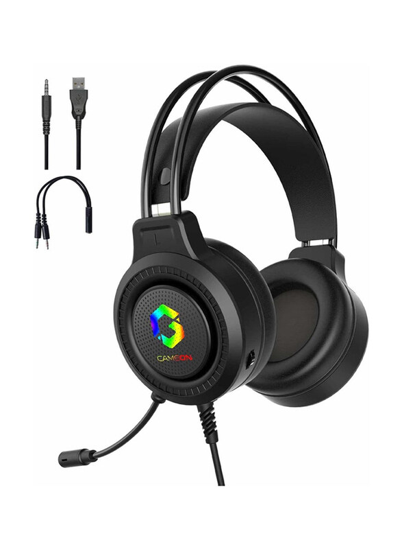 

Generic Gameon GOT101 Shadowfire RGB Gaming Headset, Black