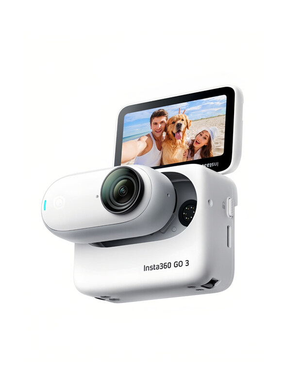 

Insta360 GO 3 Small & Lightweight Action Camera, 6 MP, White