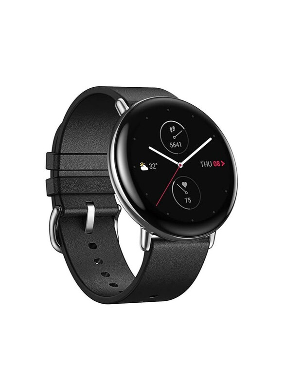 

Generic Zepp E Circle 9mm Smartwatch with Health and Fitness Tacker, Polar Night Black