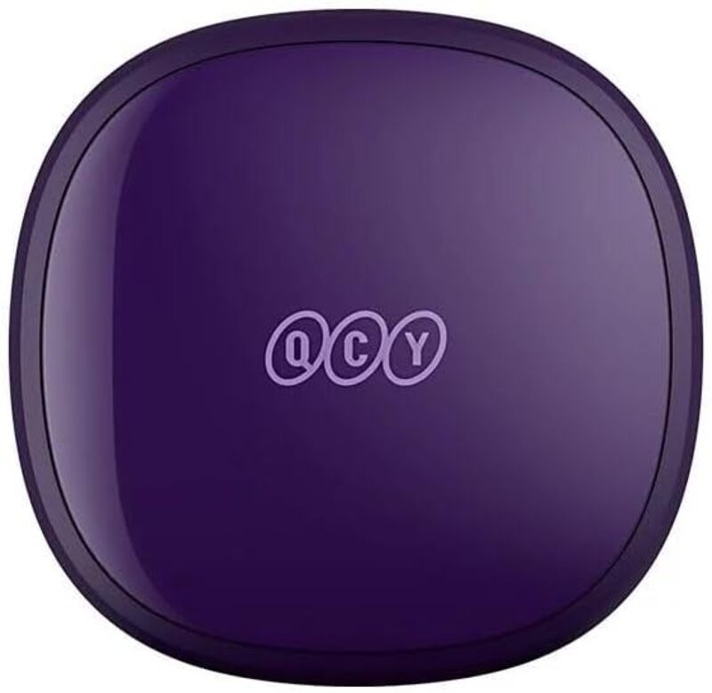 QCY T13X TWS Wireless Earbuds With 53 Bluetooth4 Microphones With ENC Noise CancellationWater ResistancTouch Controls  Long Battery Life  Purple