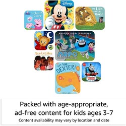 الإصدار الجديد من Amazon Fire HD 8 للأطفال بسعة 32 جيجابايت، الجيل الثاني عشر لعام 2022