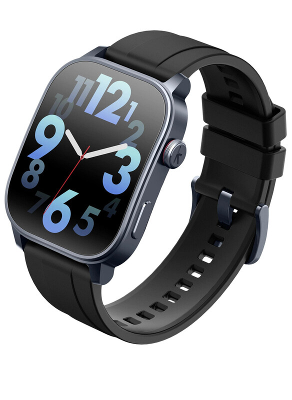 

Kieslect KS 3 2.01 Inch Smartwatch with GPS & Curved Amoled Display, Black