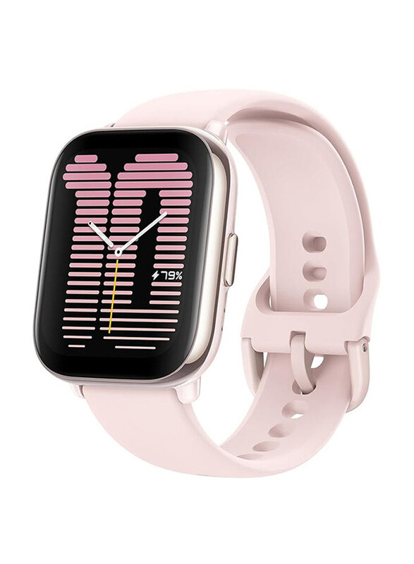 

Amazfit Active 1.75 Inch Smartwatch with Ai Fitness Exercise Coach, Petal Pink