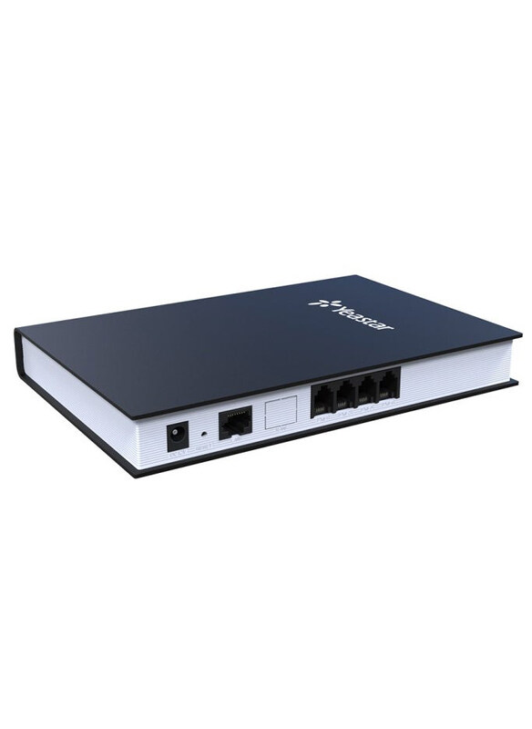 

Yeastar FXO VoIP Gateway, Analog to VoIP Network, 4 RJ11 FXO Ports, TA410, Black/White