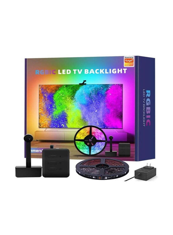 

Tuya K88 LED TV Backlight with Camera Ambient Led Lights Strips, Multicolour