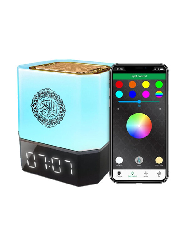 

Generic Quran Speaker Control via Touch APP Remote, Black