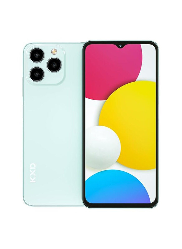 

KXD 6.52-Inch A07 Unlock Cell Phone Android 12 Unlocked Phone 4500mAh 10W Fast Smartphones 128GB Green, 4GB RAM, 4G, Dual Sim Smartphone, With Face Ti