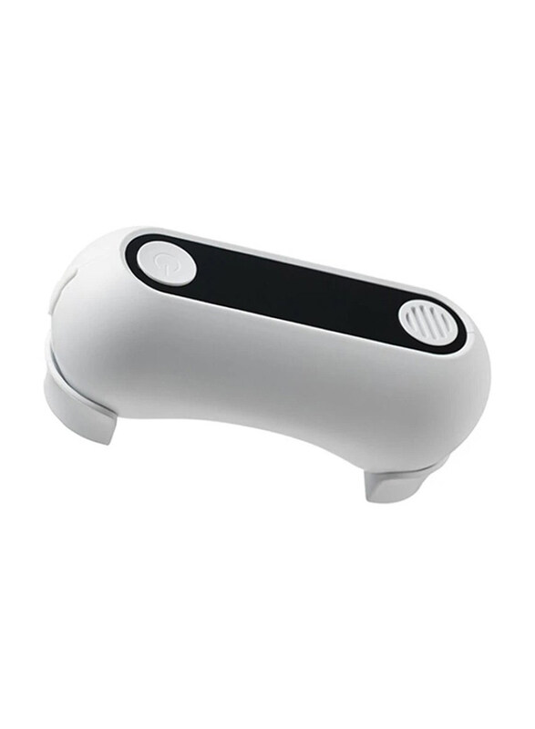 

Generic 2000mAh Battery Automatic Toilet Flush Button, Black/White