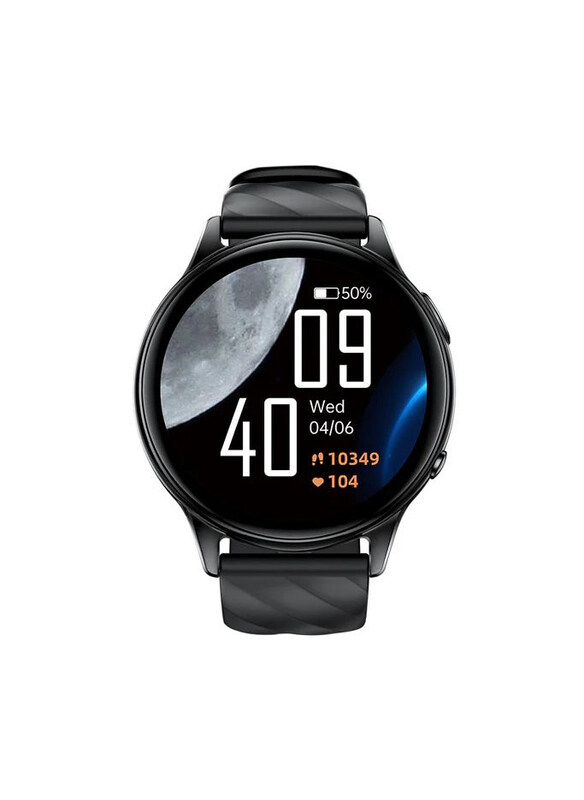 

Kumi 1.39-inch HD Screen Bluetooth Smartwatch, Black