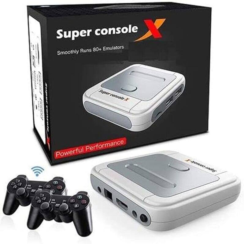 Super Console X 64G Retro Video Game Consoles Built in 30000