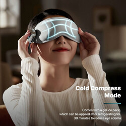 Philips Eye Mask Massager PPM3101EDB With Vibration WaveThermostatically Hot Compress3D Stereo Forming