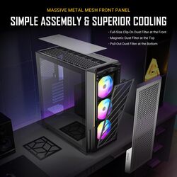 Antec Performance Series P20C ARGB  E-ATX ATX Micro ATX ITXMid Tower Gaming Case