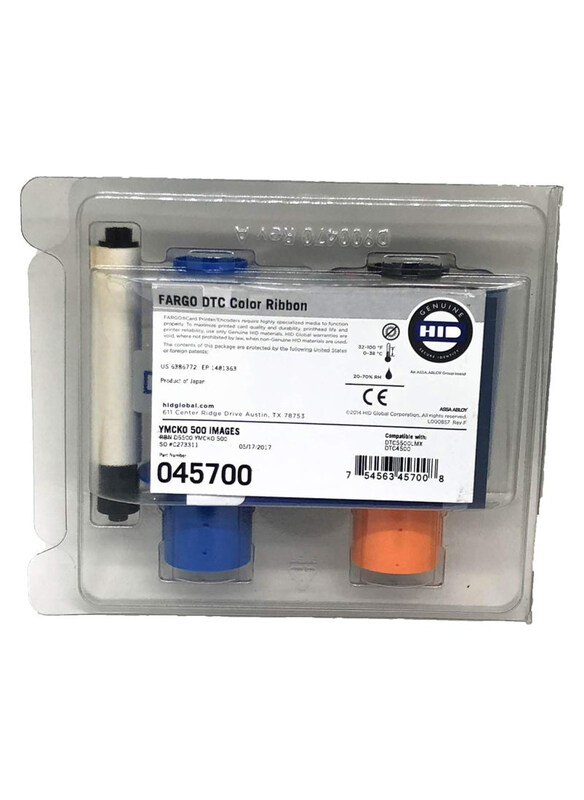 

Fargo 45700 Color Ribbon, 500 Images, DTC5500LMX, Multicolour