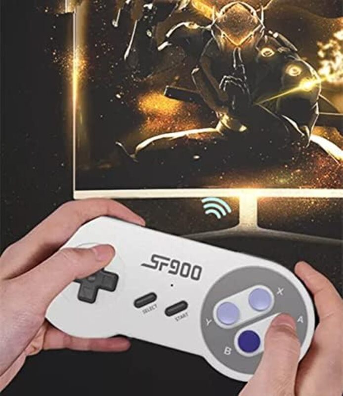 Leon s Retro Game Console with 4K Output  Handheld Video Games Emulator Console Wireless ControllerHDMI HD Output