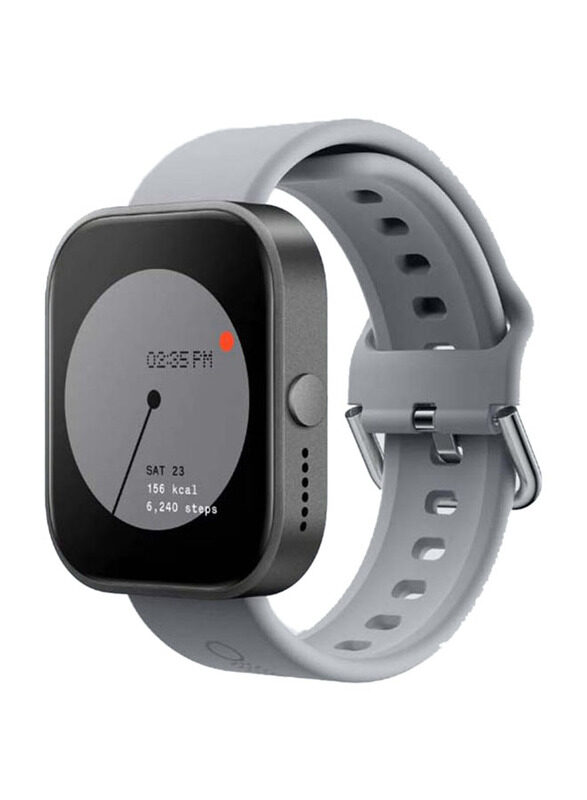 

Nothing 1.96-inch Smartwatch with 340 mAh, Dark Grey/Ash Grey