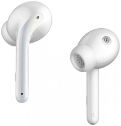 سماعات أذن لاسلكية Xiaomi Buds 3 M2111E1، خاصية إلغاء الضوضاء، اتصال بلوتوث قوي، بطارية تدوم 20 ساعة، تحكم باللمس IP54، مقاومة للماء، لون أبيض