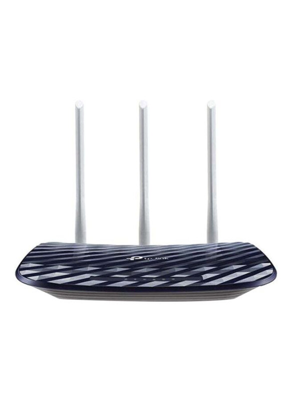 

TP-Link AC750 Archer C20 Wireless Dual Band Router, Navy/White