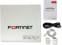 Fortinet - FS-248E-FPOE - Fortinet FortiSwitch 248E-FPOE - Switch - L3 - managed - 48 x 10/100/1000 (PoE+) + 4 x Gigabit SFP - rack-mountable - PoE+ (740 W)