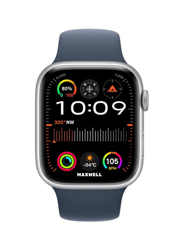 

Maxwell MW Ultra 2 2.02 Inch Smartwatch with Dual Strap, Multicolour