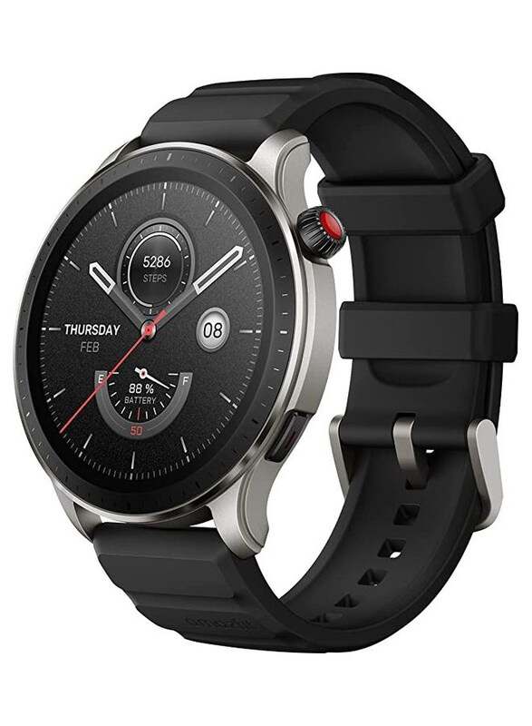 

Amazfit GTR 4 1.43 Inch Smartwatch with Alexa Built-in, Superspeed Black