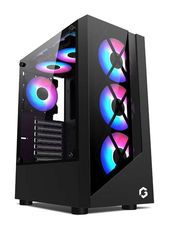 

Generic Gameon Trident II G-Series Mid Tower Gaming Case, Black