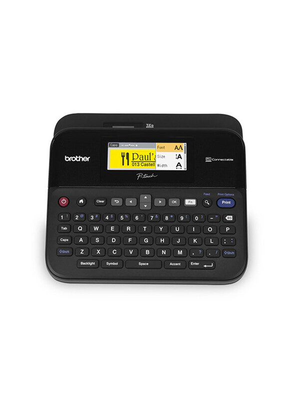 

Brother Label Printer, PT-D600VP, Black