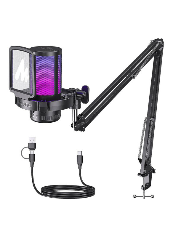 

N/a Maono Gaming USB Microphone, DGM20S, Black