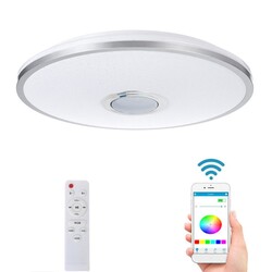 Smart Bluetooth Music Ceiling Light APP and Remote Control