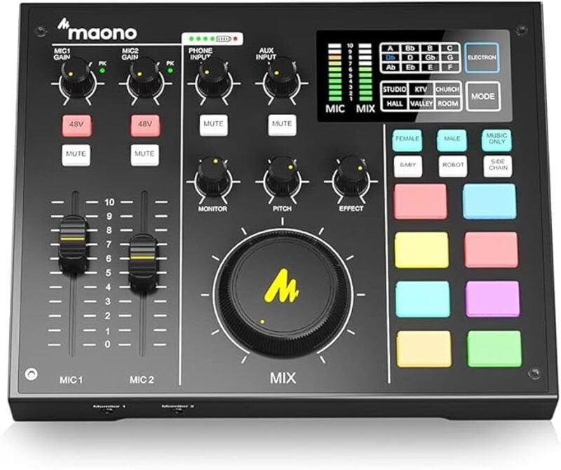 MAONO AU AM100 Podcaster-Mixer