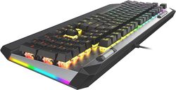 Patriot Viper Gaming V765 Mechanical Rgb Illuminated Gaming Keyboard WMedia Controls Kailh Box Switches104 Standard KeysRemovable Magnetic Palm Rest
