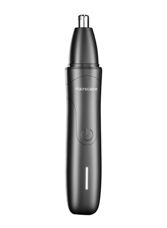 

Hairscape Electric Nose and Ear Hair Trimmer, Black