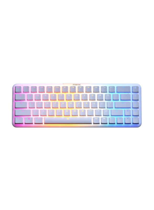 

Generic Fnatic STREAK65 LP Gaming Keyboard for PC, White