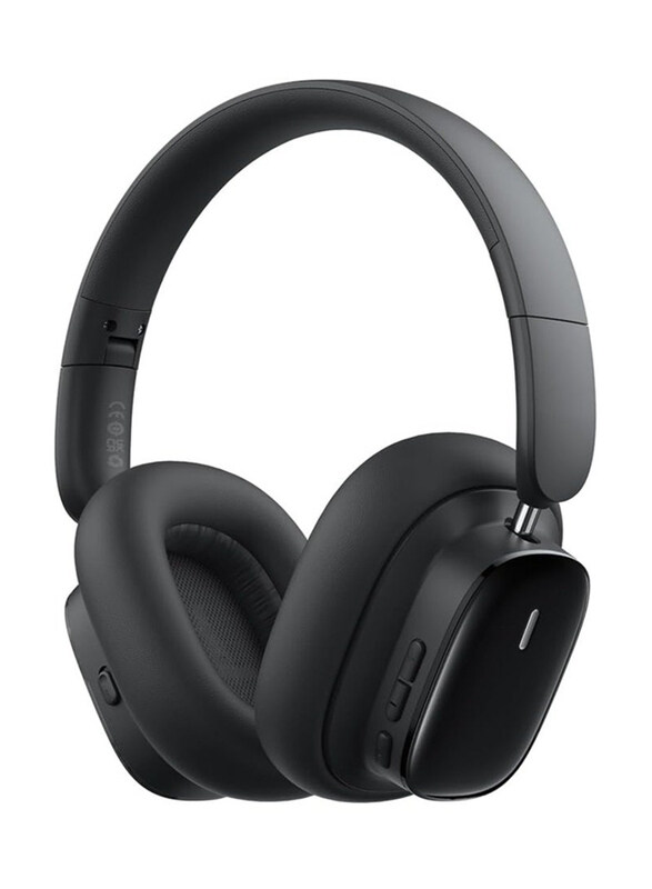 

Baseus Bowie H1i Wireless On-Ear Noise Cancelling Headphone, Black