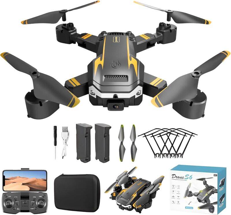 

Generic Drone with Camera1080p HD FPV Foldable Remote Control Drone360 Flips Altitude Hold One Key