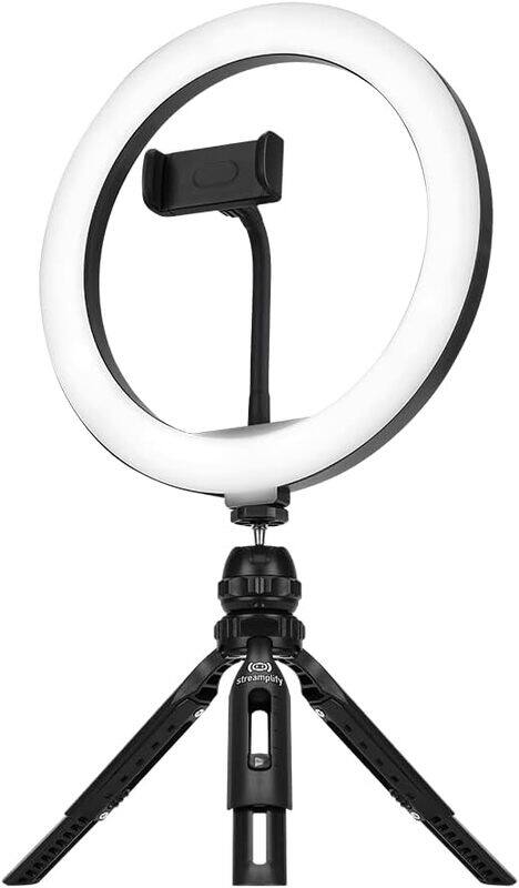 

LIGHT10 USB TPStreamplify Light 10 Ring Light Includes Tripod and 2 Mounts