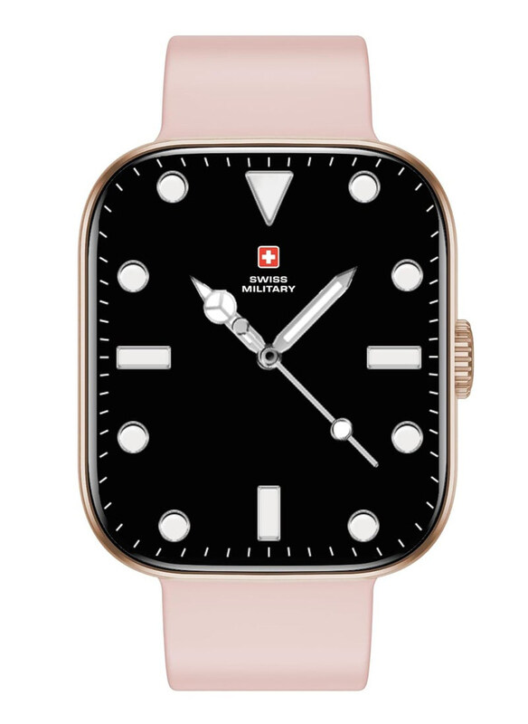 

Swiss Military Alps 1.75-inch AMOLED Screen 4 Smartwatch, Pink