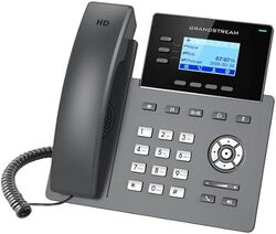 هاتف Grandstream GRP2603P ذو 3 خطوط IP و6 حسابات SIP و132 و48 شاشة بإضاءة خلفية وصوت عالي الدقة يمكن تشغيله عبر POE