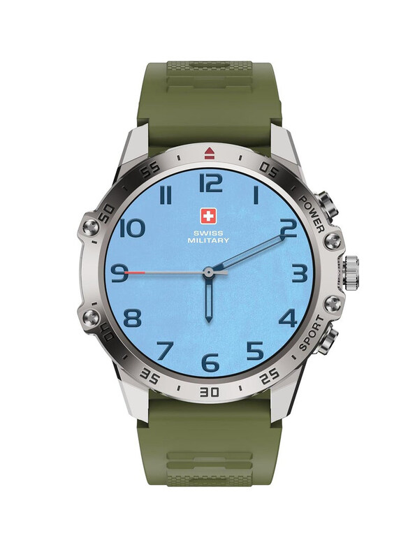 

Swiss Military Dom 1.43-inch AMOLED Screen Smartwatch, Green