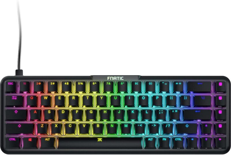 لوحة مفاتيح ميكانيكية للألعاب Fnatic Gear STREAK65-Compact RGB