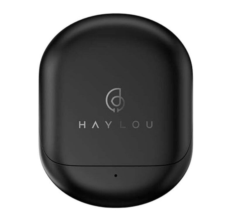 Haylou X1 Pro إلغاء الضوضاء المزدوج سماعات أذن لاسلكية حقيقية إلغاء الضوضاء المزدوج الذكي 35 ديسيبل هجين ANC 40H عمر البطارية AAC ترميز الصوت أسود