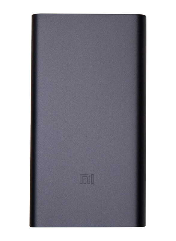 

Xiaomi Mi 2S 10000mAh Wired Fast Charging Power Bank with 2 Port, PLM09ZM, Black