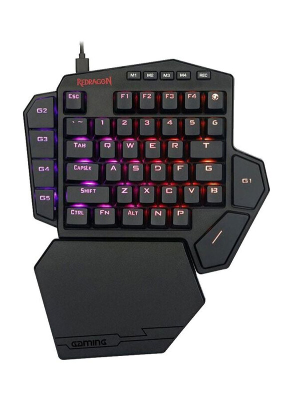 

Generic Redragon Diti Wired Gaming Keyboard, Black