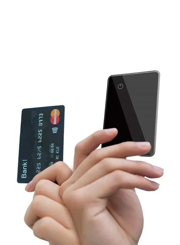 

Generic Micflip Smart Card Ultra Slim Wallet Finder Smart Tracker, Black
