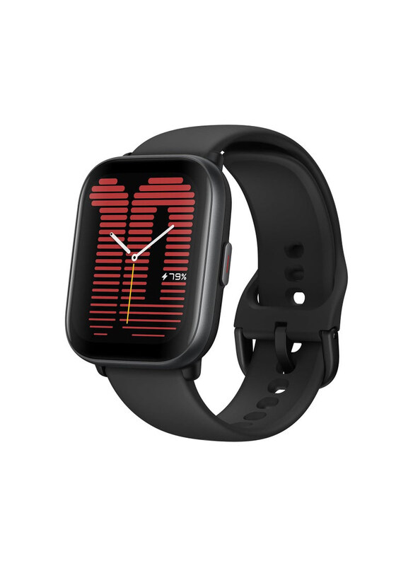 

Amazfit Active 42mm Smartwatch with Notifications & Bluetooth Calling, Black