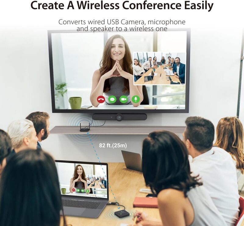 j5create Wireless Extender for USB WebcamJVW120